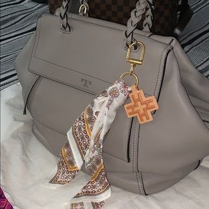 Tory Burch half moon satchel